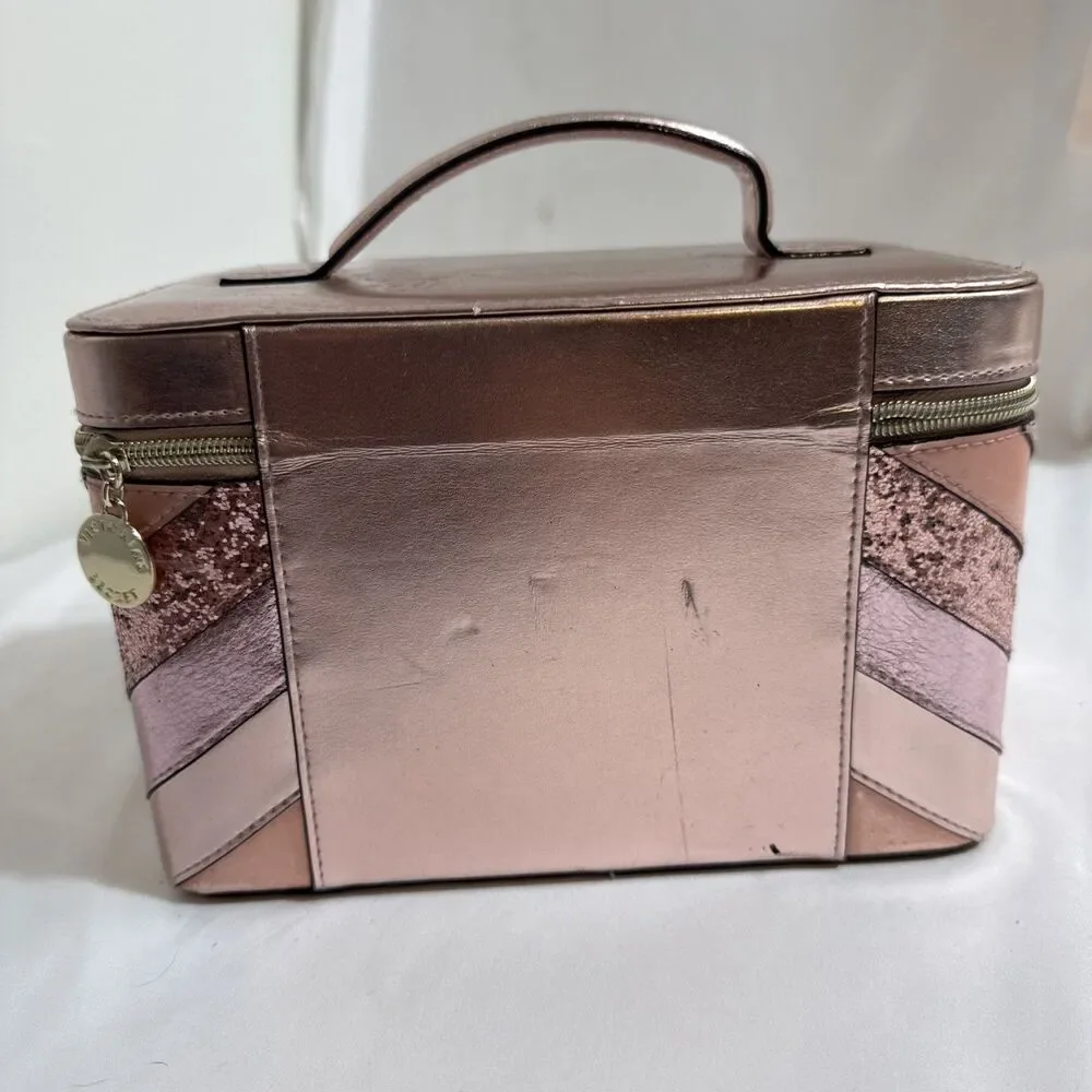 Victoria’s Secret Makeup Carry Case Pink Hard Case 9” Love Victoria Series